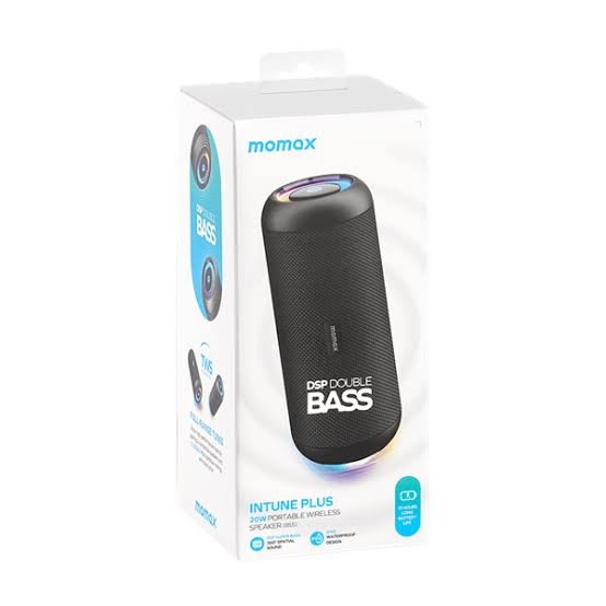 momax dsp double bass لون اسود