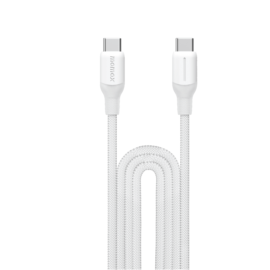 1 - link flow usb-c to usb c braided cable 100w 2m