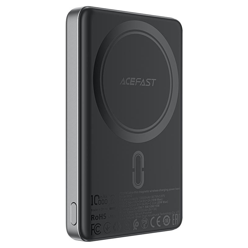 باور بانك مغناطيسي سريع الشحن m12 pd20w 10000mah