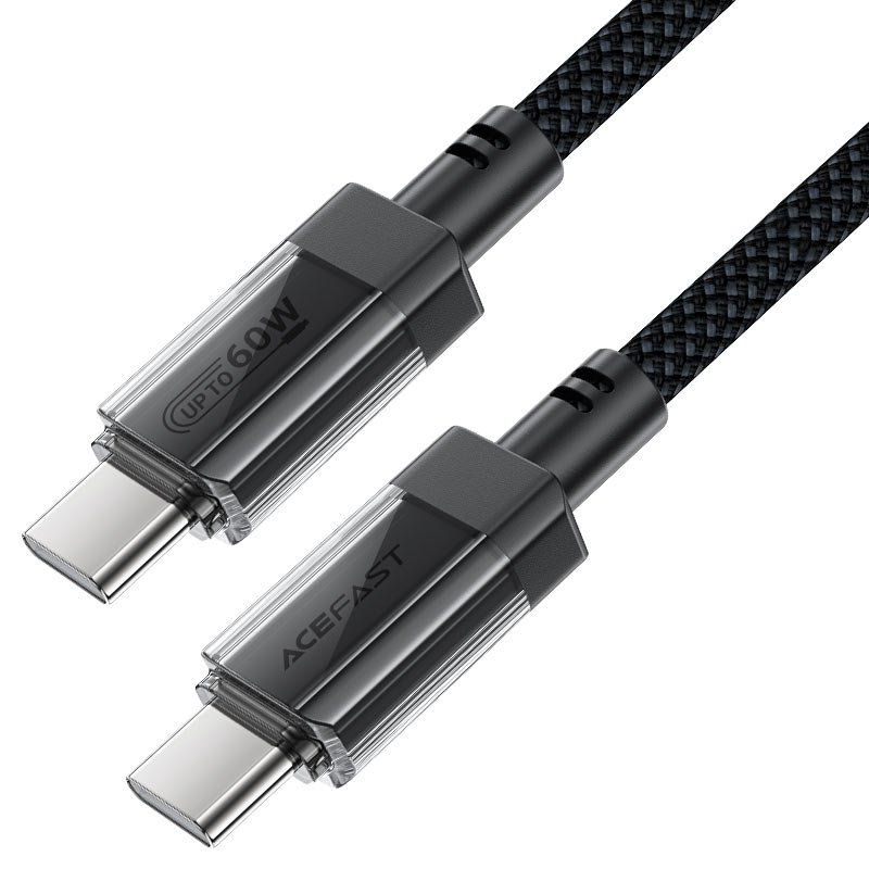 c12-03 usb-c إلى usb-c  60w كابل شحن وبيانات