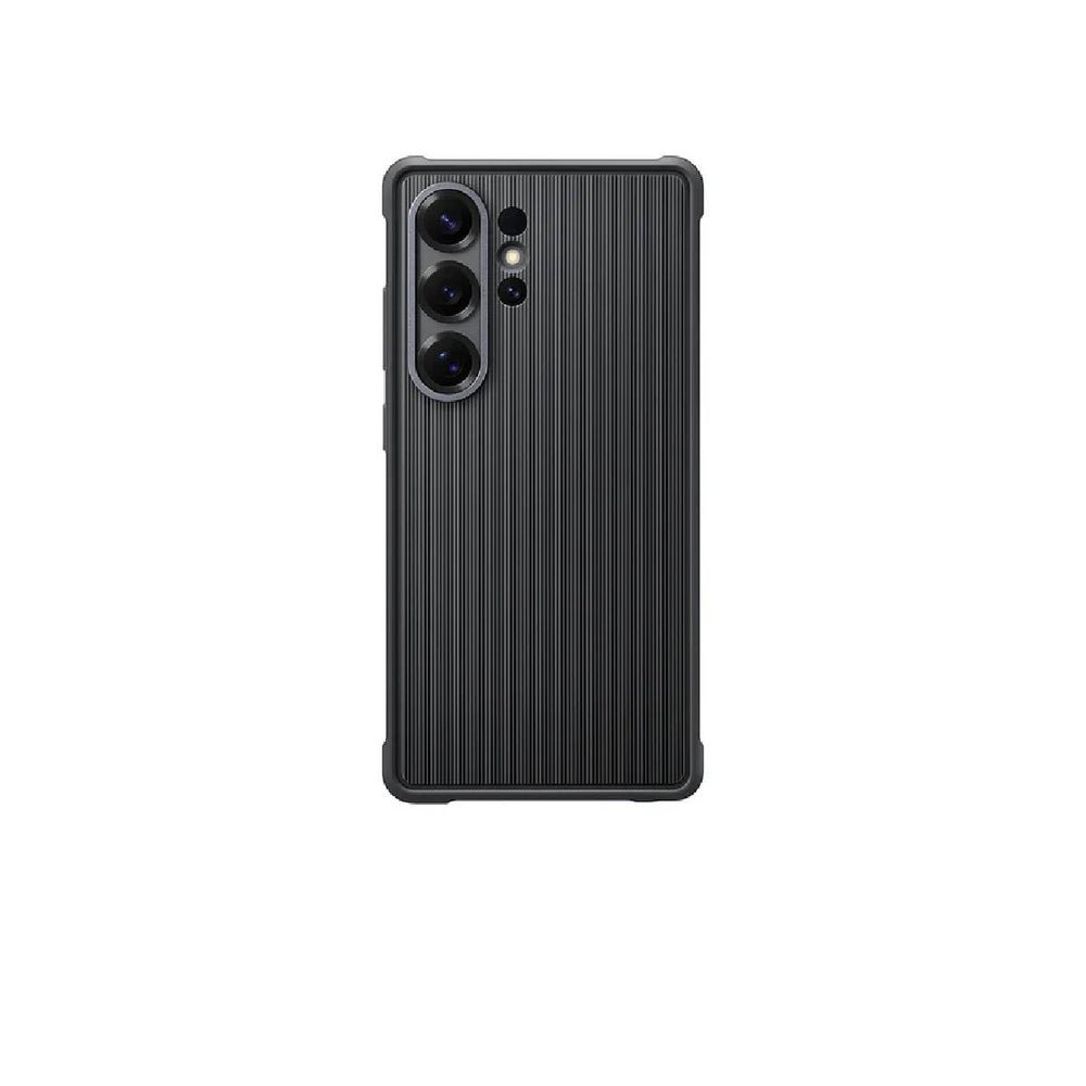 غطاء حماية فائق المتانة لهاتف سامسونج جالاكسي اس 25 الترا  - samsung galaxy s25 ultra rugged - اسود